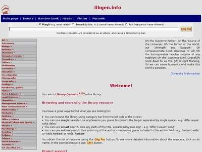 libgen.info online library: Welcome | BibSonomy